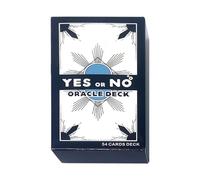 Oracle Tarot Cards - Yes or No Divination Deck, Portable 54 Card Ritual Tool, Beginners Fortune Telling Guide, Travel Size Spiritual Hardware, Hand Illustrated Coffee Table Decor, Modern Mystic