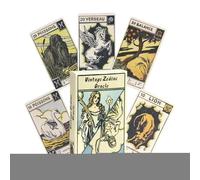 Oracle Tarot Deck, cartas de adivinación para principiantes, 3.94 x 2.36 pulgadas, juego de mensajes espirituales, juego de meditación de bolsillo, mazo perspicaz para fiestas, reuniones, familia