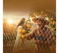 Oracra Malla Antipajaros Malla de Protección contra Aves para Cultivos, Granjas y Huertos, Vallas Protectoras Extra Grandes para Árboles, Malla Recortable para Espalderas de Jardín(5x20m/16x66ft)