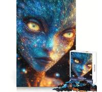 Oráculo Celestial︰ El Testigo Cósmico Rompecabezas para Adolescentes 1000 Piezas Desarrollo Cerebral Entretenimiento Tranquilo Unirse Limpio Regalo de Temporada (38x26cm)