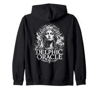 Oráculo de Delfos Sacerdotisa Griega Antigua Visión Mítica Sudadera con Capucha
