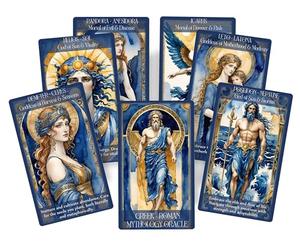 Oráculo de la mitología griego-romana - Baraja de 80 cartas de dioses antiguos, diosas y sabiduría arquetípica