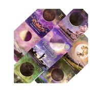 (Oráculo de Moonology) Baraja de cartas del Tarot Symbolon, Oralce Lenormand, mesa de fiesta, juegos