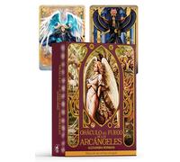 Oráculo del fuego de los arcángeles: Mazo de 40 cartas con guía.