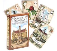 Oráculo del Tarot de Lenormand de Estilo Antiguo,Old Style Lenormand Tarot Oracle,Tarot Card,Party Game,Juguetes de adivinación