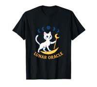 Oráculo Lunar, Gato Lunar místico Camiseta
