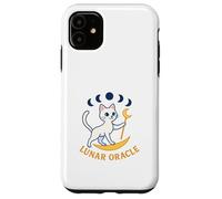 Oráculo Lunar, Gato Lunar místico Carcasa para iPhone 11