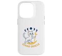 Oráculo Lunar, Gato Lunar místico Carcasa para iPhone 14 Pro