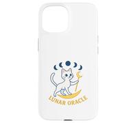 Oráculo Lunar, Gato Lunar místico Carcasa para iPhone 15