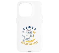 Oráculo Lunar, Gato Lunar místico Carcasa para iPhone 15 Pro