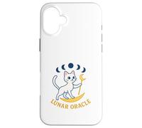 Oráculo Lunar, Gato Lunar místico Carcasa para iPhone 16 Plus