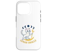 Oráculo Lunar, Gato Lunar místico Carcasa para iPhone 16 Pro