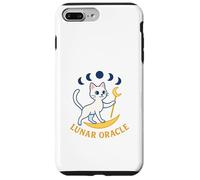 Oráculo Lunar, Gato Lunar místico Carcasa para iPhone 7 Plus/8 Plus
