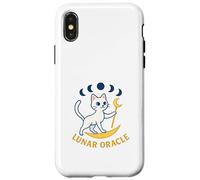 Oráculo Lunar, Gato Lunar místico Carcasa para iPhone X/XS