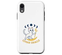 Oráculo Lunar, Gato Lunar místico Carcasa para iPhone XR
