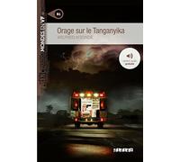 ORAGE SUR LE TANGANYIKA B1 LIVRE+MP3 (MONDES EN VF)