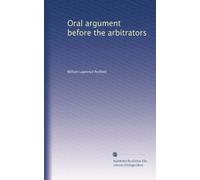 Oral argument before the arbitrators