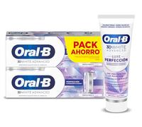 Oral-B 3D White Advanced Luxe Perfection Dentífrico Blanqueador, 2x75 ml