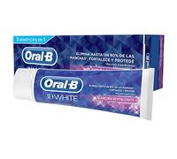 Oral-B 3D White Blancura Revitalizante Pasta Dentífrica, pack de 4 (4 x 75 ml)
