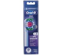 Oral-B 3D White - Cabezales de cepillo eléctrico, paquete de 3 cabezales de repuesto, blanqueadores, con exclusiva copa abrillantadora para eliminar las manchas superficiales