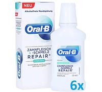 Oral B (6 x 250ml) Encías y esmalte Enjuague bucal Menta fresca