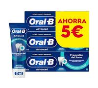 Oral-B Advanced Prevención del Sarro Pasta de Dientes, Pack Ahorro 3x75ml