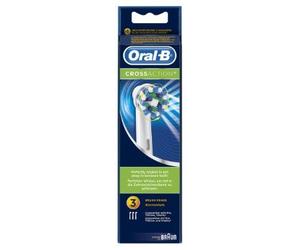 Oral-B Cabezal Cross Action 3 Recambios - Limpieza Extra Profunda de tu Boca