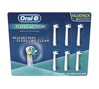 Oral-B Cabezales de cepillo de repuesto, acción de hilo dental, 6 unidades
