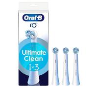 Oral-B Cabezales de repuesto iO Series Ultimate Clean, cabezales redondos originales, cerdas CrissCross, eliminación de placa, 3