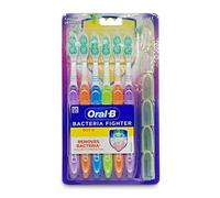 Oral-B Cavity Defense - Juego de 6 cepillos de dientes, manual, adulto, multicolor