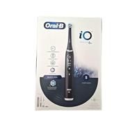 Oral-B Cepillo de dientes eléctrico recargable iO 6N negro, 1 cepillo eléctrico, 2 cabezales de repuesto, funda de viaje + 1 pasta de dientes Oral-B Pro, sensibilidad, limpieza dental eficaz