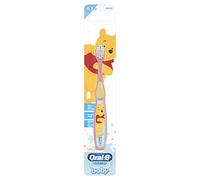 Oral B - Cepillo de dientes para bebé con diseño de Disney Pooh, cerdas suaves para bebé, 0-3 años