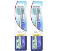 Oral-B Cepillo Dientes Medio 123 Shiny Clean 4 uds