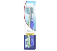 Oral-B Cepillo Dientes Medio 123 Shiny Clean Medio Pack 2 uds