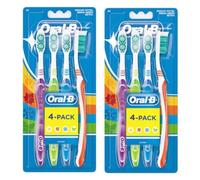 Oral-B Cepillo Dientes Medio 123 Shiny Clean Pack 8 uds