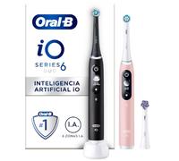 Oral-B Cepillo Eléctrico iO6 Duo Black/Pink (CB+SW+WW)