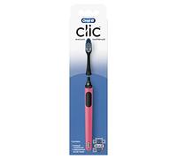 Oral-B Clic Manual cepillo de dientes, coral, con cabezal de cepillo reemplazable, 1 unidad