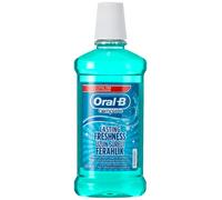 Oral-b complete mouthwash fresh mint no alcohol bottle - 500 ml