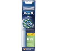 Oral-B Cross Action - Cabezales para cepillo de dientes eléctrico, 10 unidades. Blanco