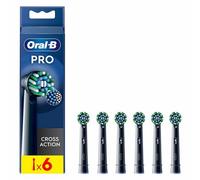 Oral-b crossaction 8006540887165 cepillo de cabello 6 pieza(s) negro