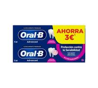 Oral-B Dentífrico Advanced Protección Contra la Sensibilidad 2x75ml