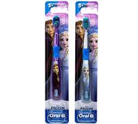 Oral-B Disney Frozen - Cepillo de dientes para más de 3 años, extra suave (los personajes varían), paquete de 2
