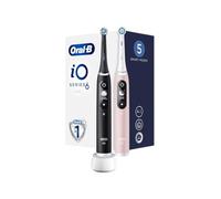 Oral-B Electric toothbrush iO6 Series Duo Pack Black/Pink Sand Extra Handle 2 pcs