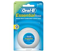 Oral-B Hilo Dental Essential Floss Mint Sin Encerar Mtr, Multi, Menta, 50 m