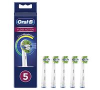 Oral-B FlossAction - Cabezales de repuesto con tecnología CleanMaximiser, paquete de 5 unidades