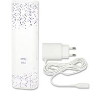 Oral-B Genius Series - Estuche de viaje para cepillos de dientes con función de carga para 1 pieza de mano y 2 cabezales de cepillo de dientes | Juego de funda de viaje y cable de carga (morado),