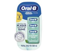 Oral-B Glide Pro-Health Comfort Plus - Hilo dental, menta, 3 unidades