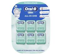 Oral-B Glide Pro-Health Comfort Plus - Hilo dental, menta, 6 unidades