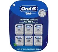 Oral-B Glide Pro-Health - Hilo dental, limpieza profunda, menta, 40 m, paquete de 6