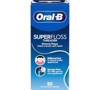 Oral B Hebras Pre-Cortadas Superfloss (50) (Paquete de 2)